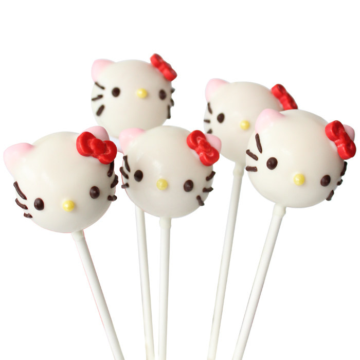 kitty猫●1支●巧克力棒棒糖蛋糕卡通童趣蛋糕