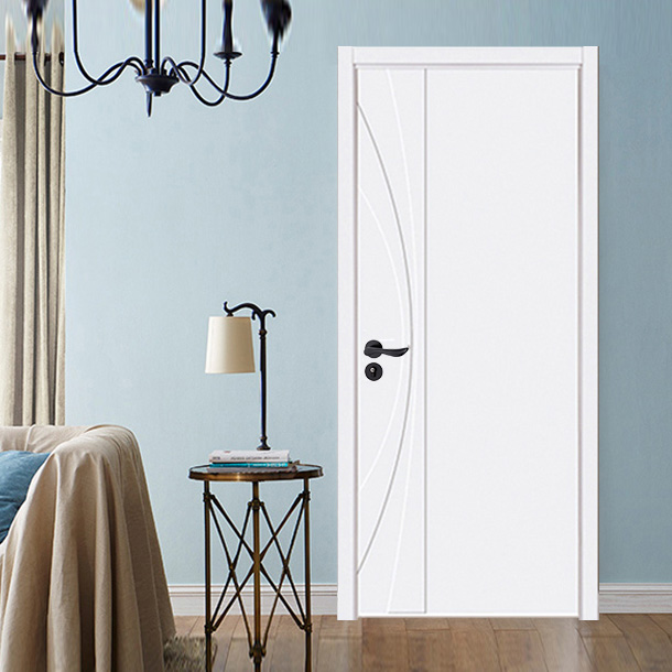 用一扇现代简约木门隔去城市的喧嚣