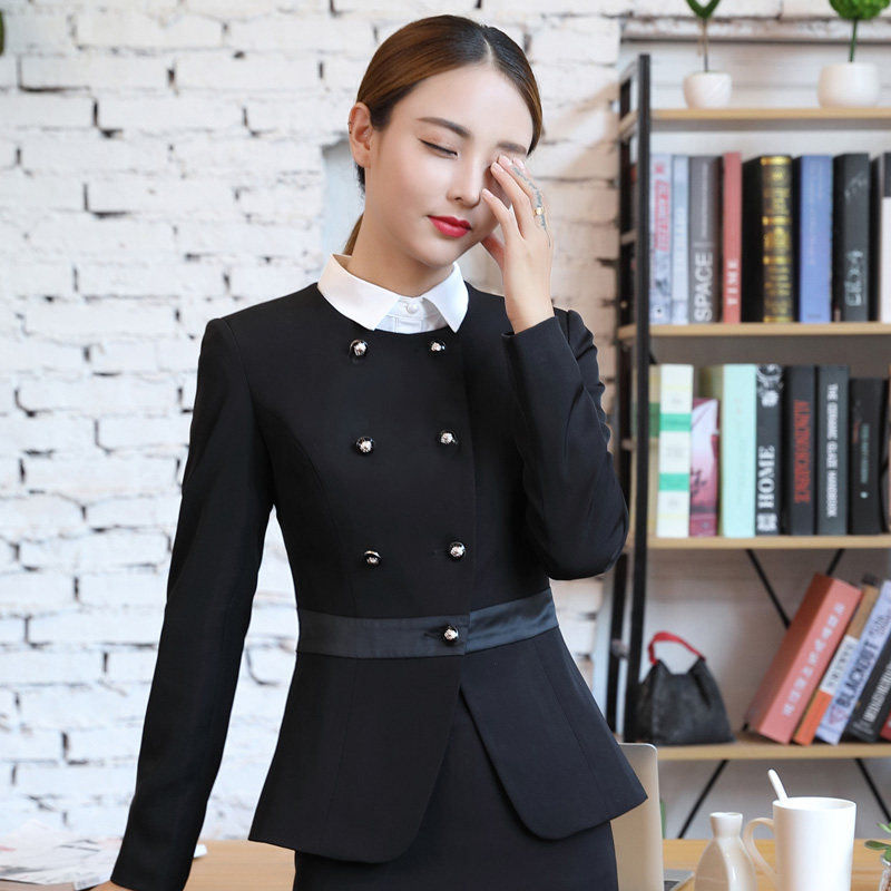 一折酒店经理工作服秋冬装