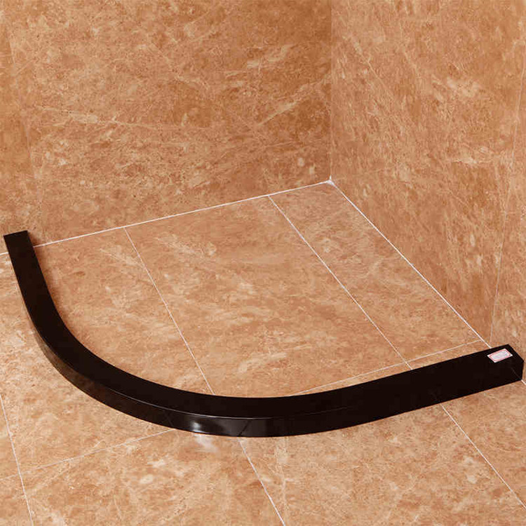 淋浴房_淋浴房 安装 定制 浴屏隔断直弧形 钻石形石基 挡水条 全程