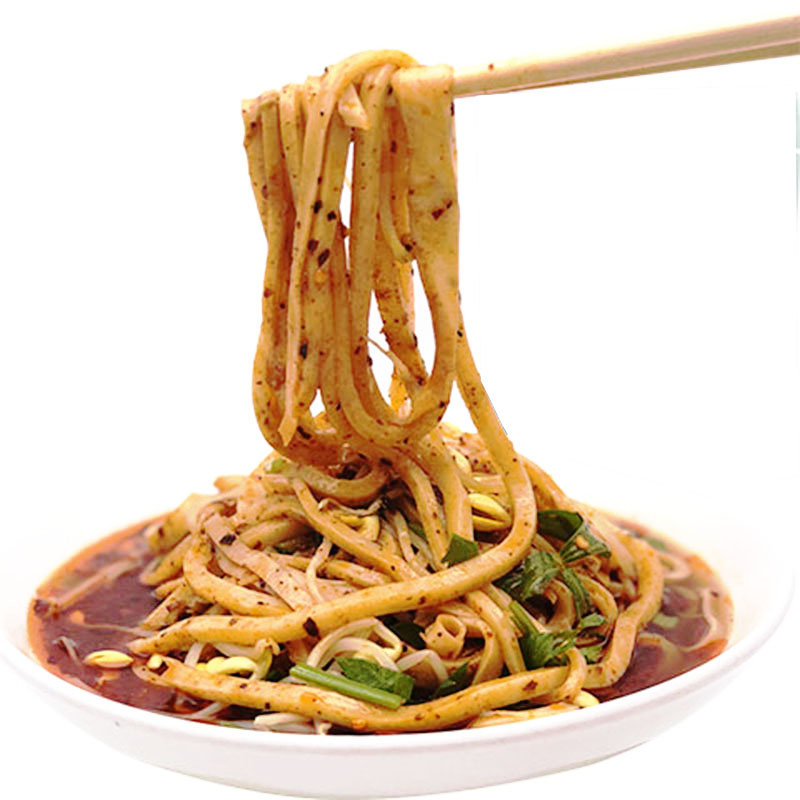 陕西安康蒸面凉面 凉皮 面皮 新鲜冷藏运输 方便速食 425g*6袋