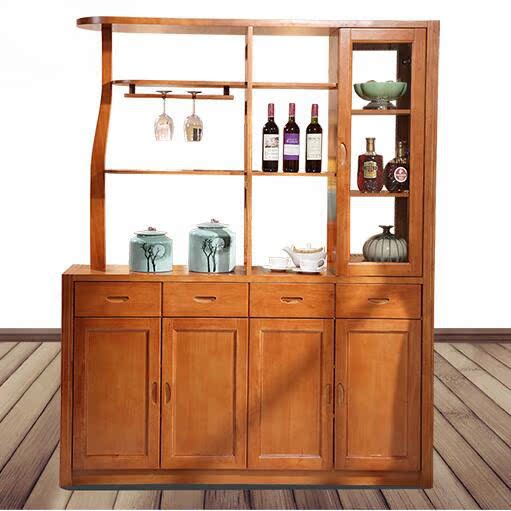 1.6米实木间厅柜玄关酒柜客厅隔断鞋柜子双面间厅柜