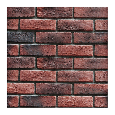 古德红色文化砖红砖仿古砖室内背景墙别墅外墙砖文化石瓷砖客厅