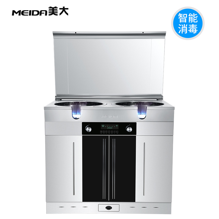 美大环吸式一体式集成灶1202c
