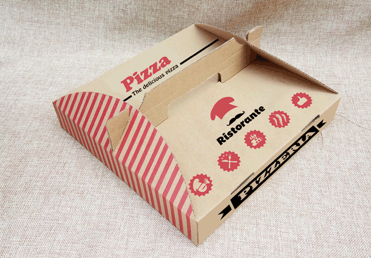 一折手提披萨盒