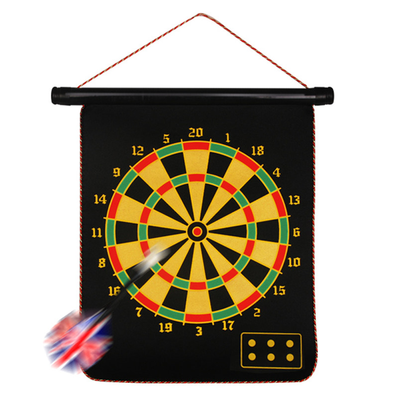 射靶男孩吸铁石飞标盘磁力标盘飞镖盘套装儿童训练磁性幼儿园成人