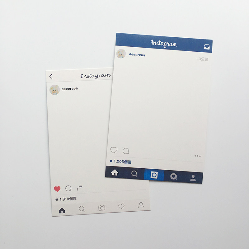 instagram赞_instagram卡片 ins界面背景 拍照神器 拍摄道具 自制款