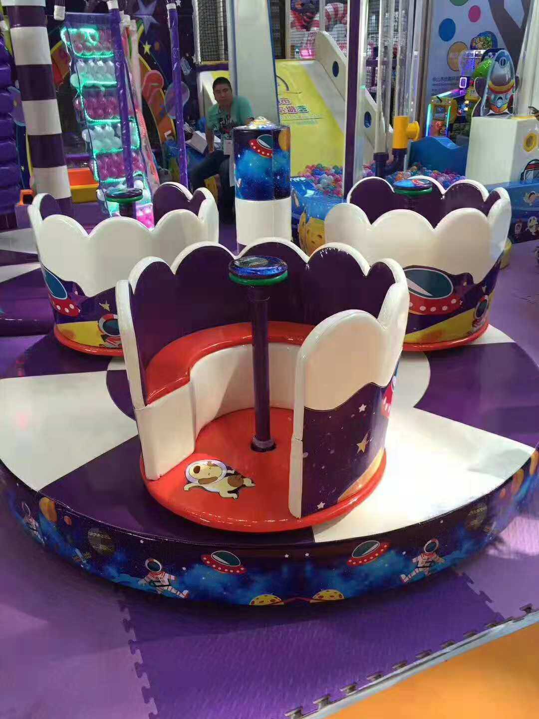 莲花转椅包邮淘气堡专用室内儿童乐园幼儿园室内玩具新款新款