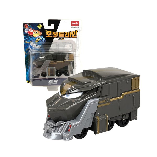 合金机器人 火车玩具 trains动感火车2代 韩国进口robot