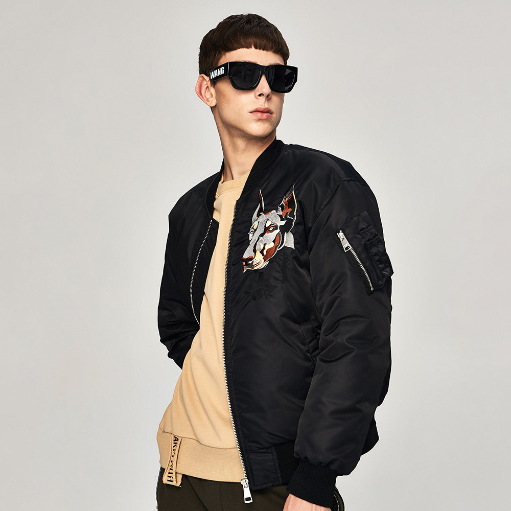 【预】马克华菲羽绒服男2017冬新款时尚潮狗头