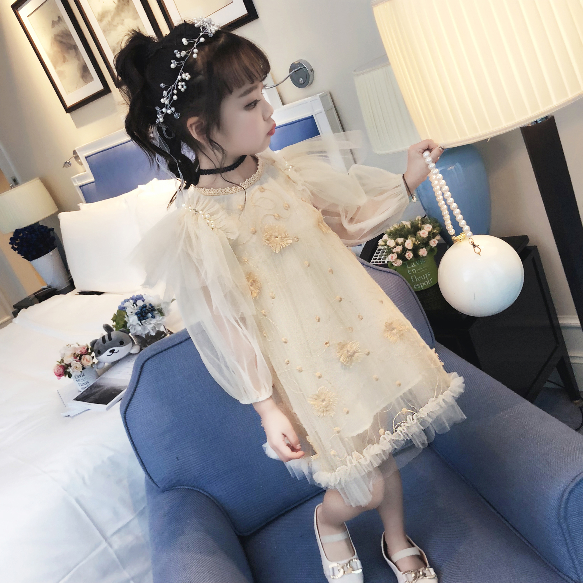 甜美连衣裙,让小公主仙美无比