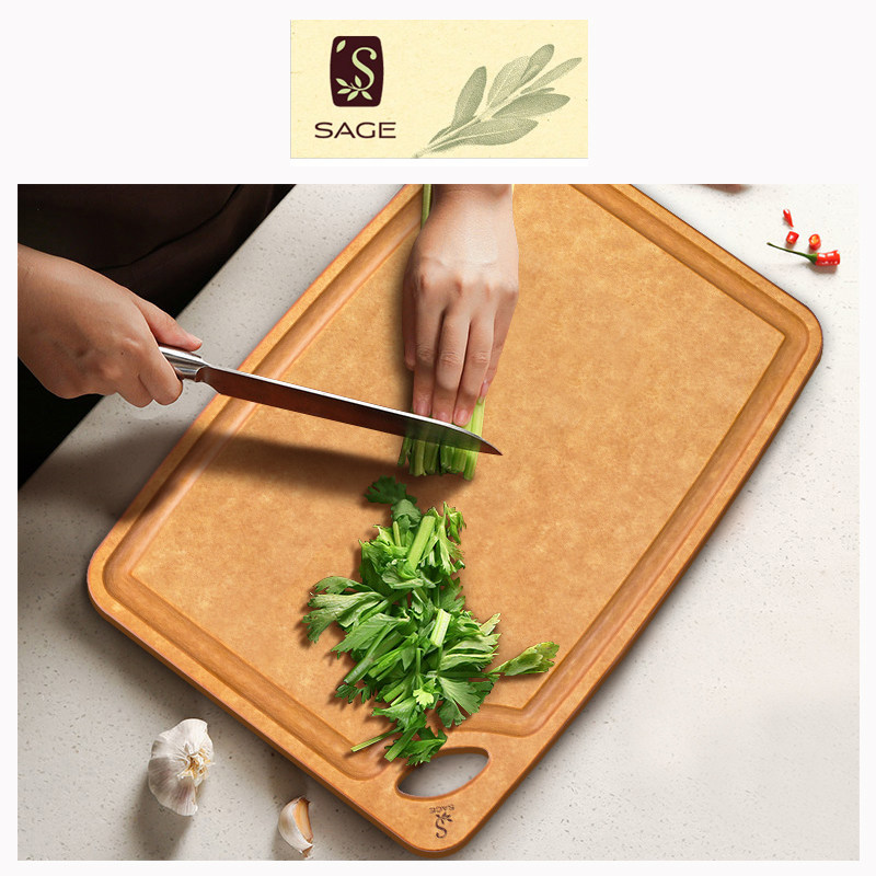 sage菜板_山姆款 sage菜板进口美国砧板水槽 实木切菜板厨房面板 s