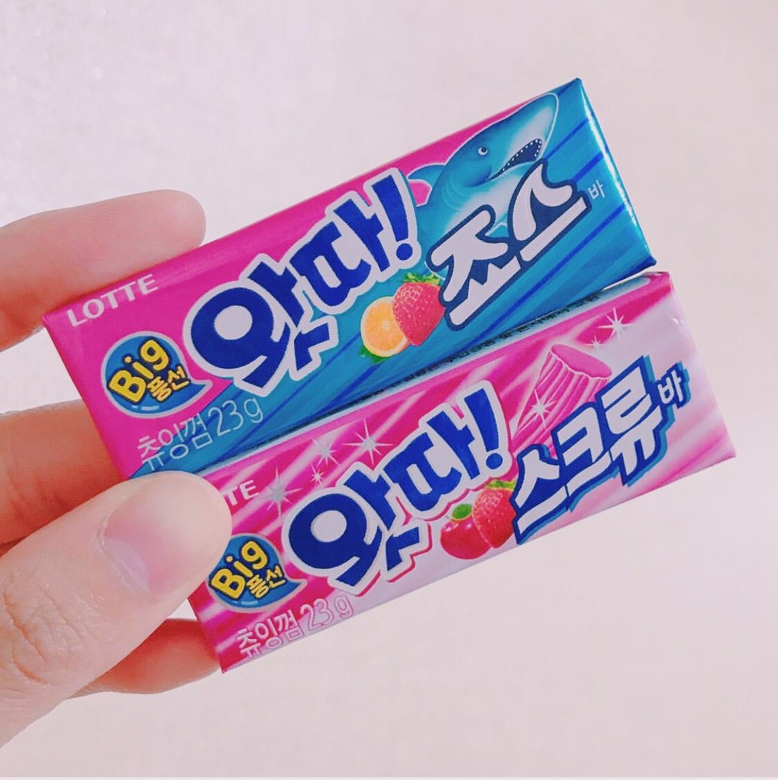 口香糖 散装100片_现货 韩国进口 乐天lotte乔治口香糖 少女心 gs25