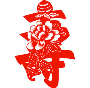 寿字剪纸新年货贴纸春节日喜庆窗花不干胶玻璃门窗户贴画贺寿礼品