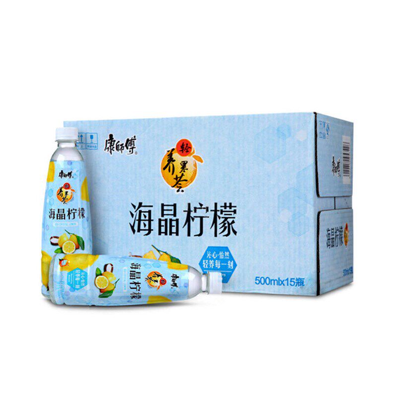 【天猫超市】康师傅 轻养果荟海晶柠檬果汁500