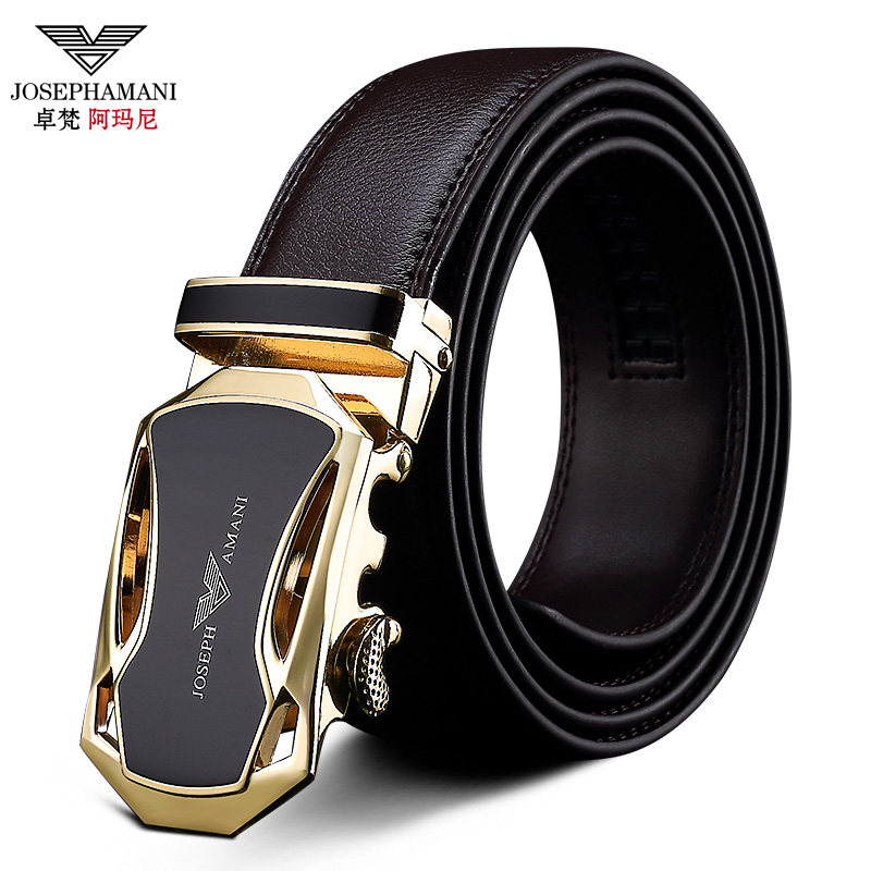 正品卓梵 阿玛尼皮带钱包礼盒套装男 真皮腰带送男士朋友生日礼物
