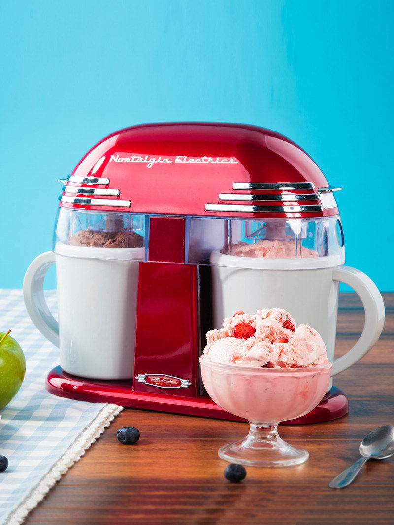 nostalgiaelectrics家用冰淇淋机