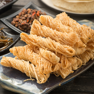 1件包邮 宁波特产油赞子南塘老街油赞子 零食麻花 大包量500g