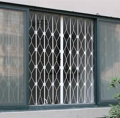 一折隐形防盗网_内置锰钢折叠推拉防盗窗隐形防盗网防护窗防护栏 河南