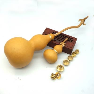 葫芦镶口铜帽中腰镶头手捻葫芦接头酒葫芦镶嵌口帽头葫芦龙头直接