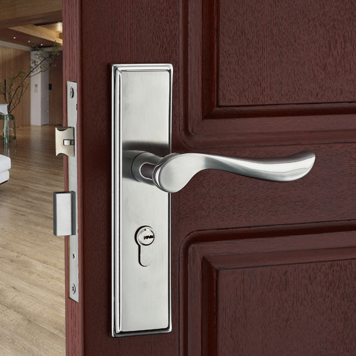 170和140孔小50结构卧室家用宾馆寝室房门出租房门锁五年包修优惠券