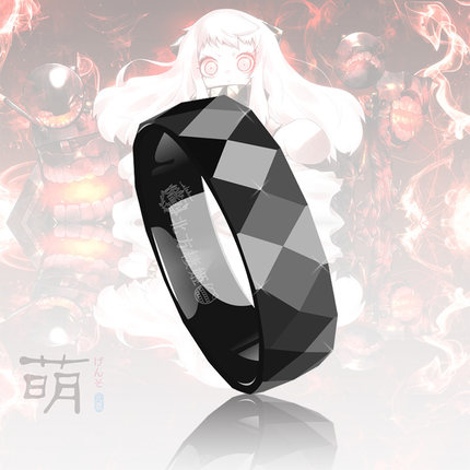 漫导士 萤火之森周边印象戒指 银/阿金竹川萤925银二次元动漫饰品_7折