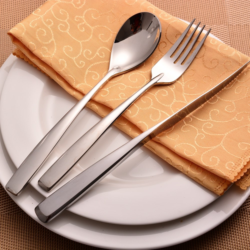 西餐甜品刀叉果叉 牛排刀叉勺套装西餐刀叉勺优惠券