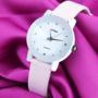 女学生手表女士腕表简约时尚情侣白色皮带时装对表潮流韩版石英表