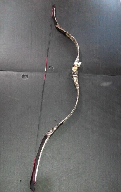 汉长梢传统反曲弓箭古代仿古复古木质射箭套装射击运动速射层压弓