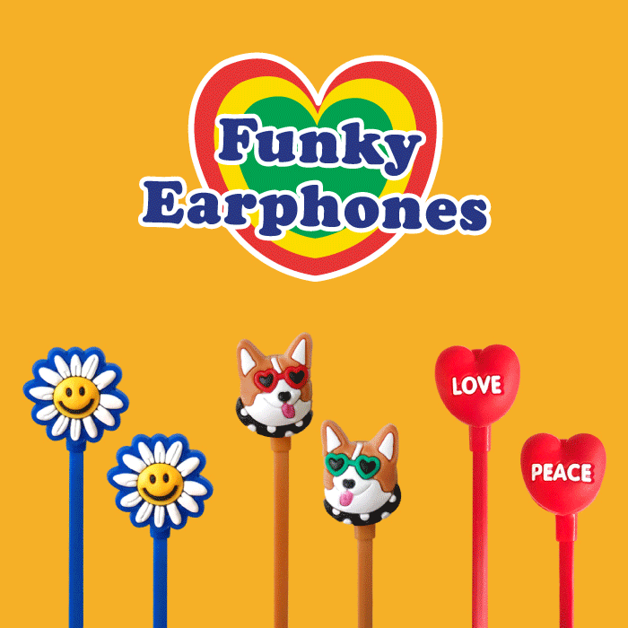 手机线控耳机_韩国 wiggle可爱卡通时尚手机电脑通用耳机入耳式线控