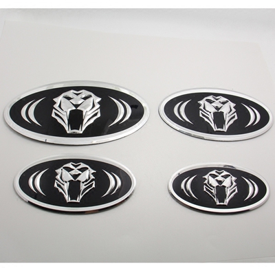 虎头车标起亚智跑k3k5狮跑k7起亚改装前后车标虎头标志后标中网标