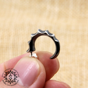 个性纯银耳钉 女 潮