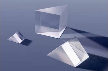 4*25.4直角棱镜k9光学测量90度全反射分光等腰三棱镜