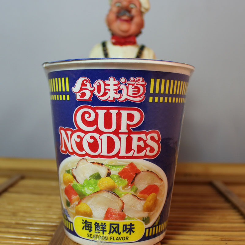 上海汤面_上海日清合味道海鲜味84g杯面速食汤面泡面方便面满39元包邮