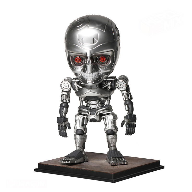 《终结者:创世纪》t-800终结者手办 电影周边模型 6英寸汽车摆件