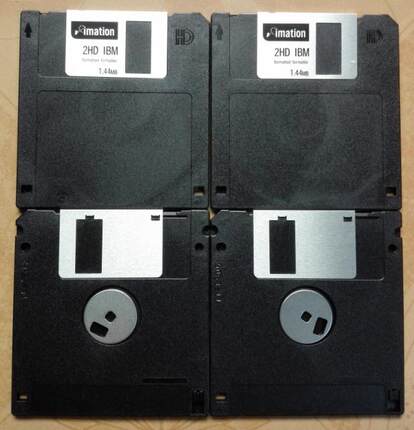 5寸软盘 3.5寸磁盘 1.44m 黑色 灰色 彩色_7折现价7元_轻舟网