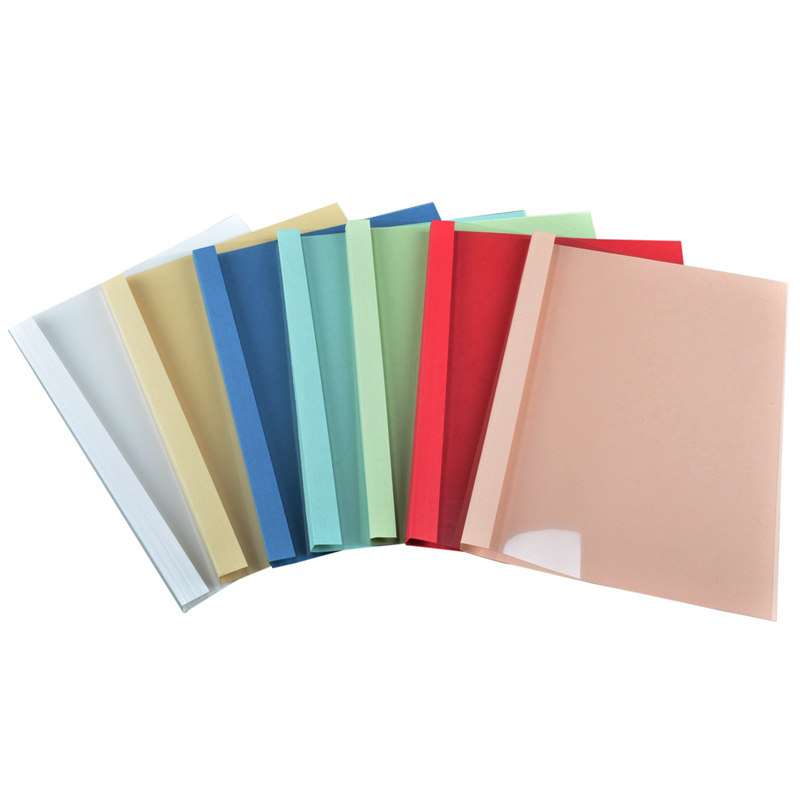 百德宝热熔封套27mm a4胶装热熔装订机塑料封套纸质透明封面封皮_7折