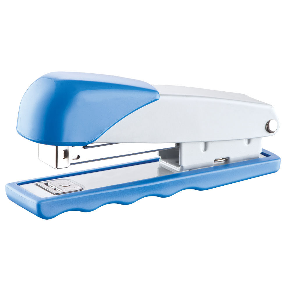 宝克订书机学生订书机24/6办公用品手握按压式订书机骑马钉25张纸