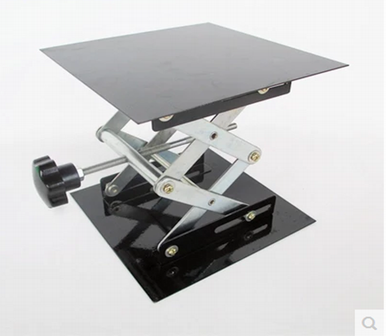 升降架 升降平台_手动升降台小型 200*200mm 物理平台支架教学仪器