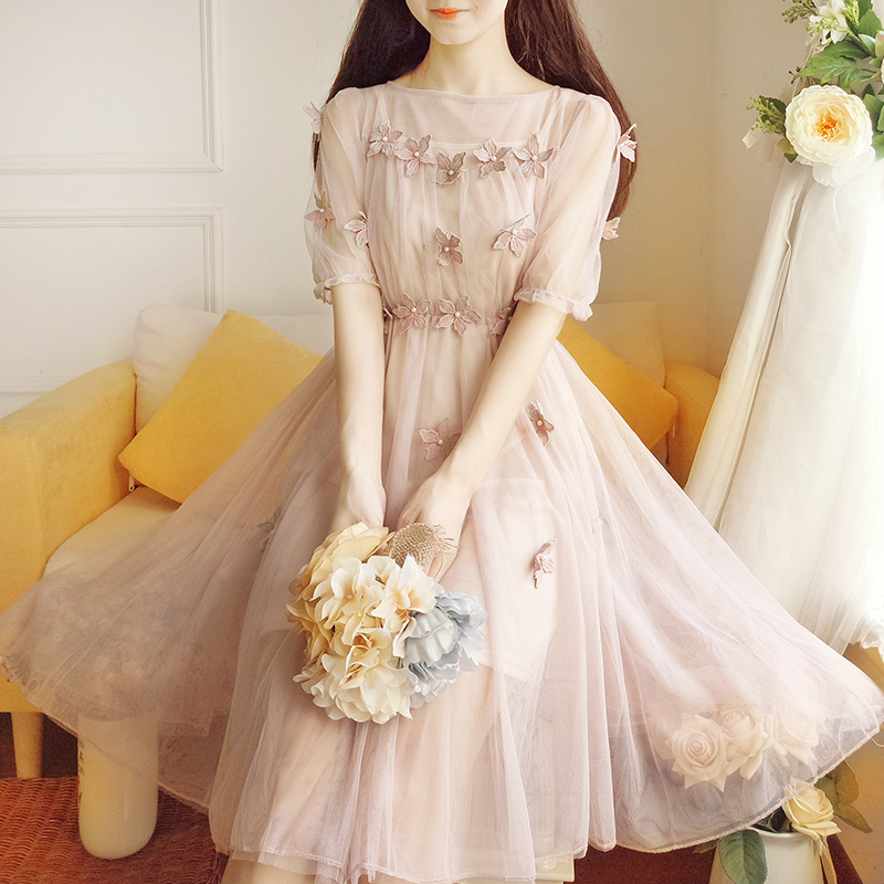 热销礼服学生_礼服女仙气梦幻公主礼服少女孩学生公主裙18岁成年礼