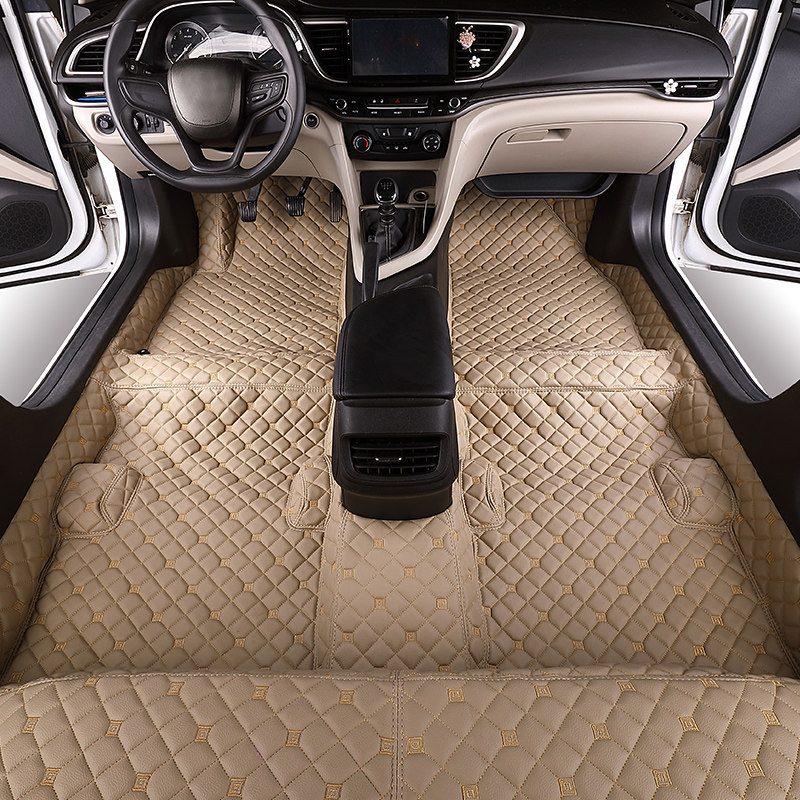 车传迈汽车地胶奥迪a3 a4l a6l q3 q5专用手缝成型地板革