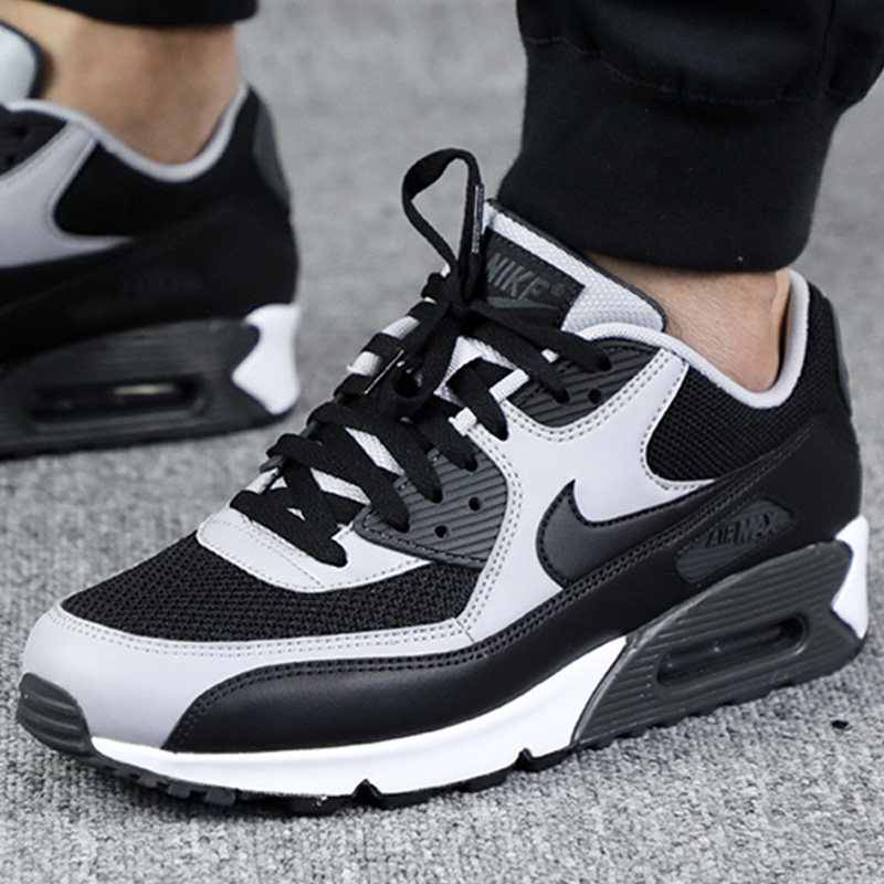 男鞋 气垫_nike/耐克air max90男鞋运动鞋气垫网面透气正品板鞋内增高