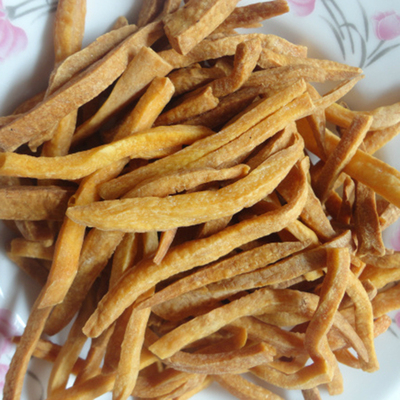 安庆宿松特产 铁锅炒红薯干薯条农家的食品 童年的回忆儿时的味道