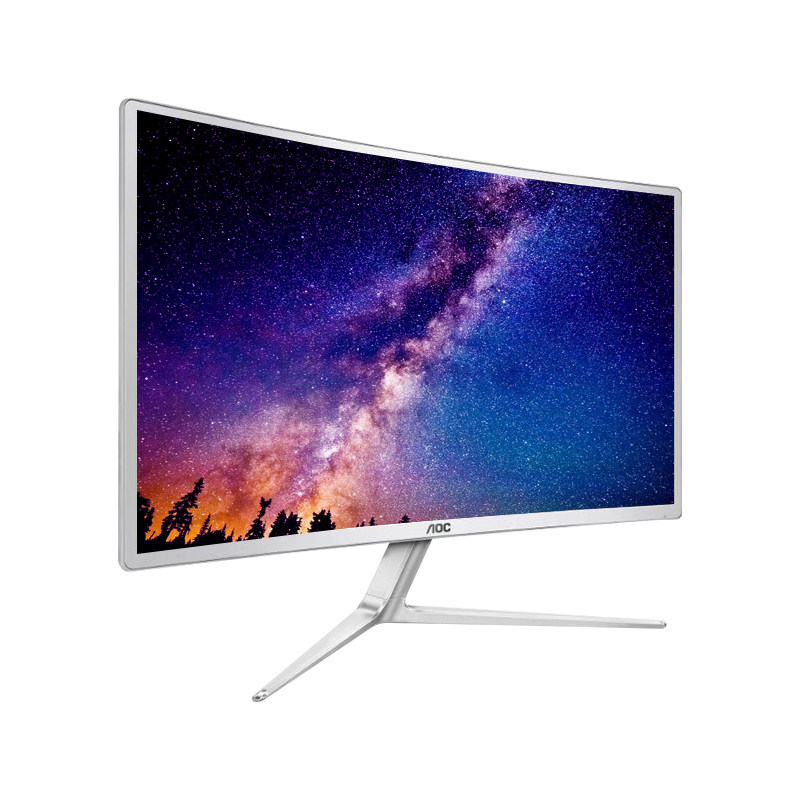 京天华盛c2708vh8 aoc电脑曲面显示器 27英寸护眼液晶显示屏27