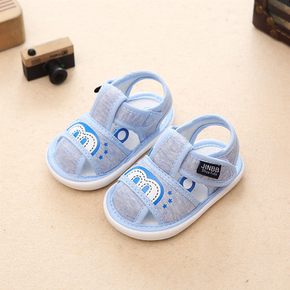 学步鞋布凉鞋