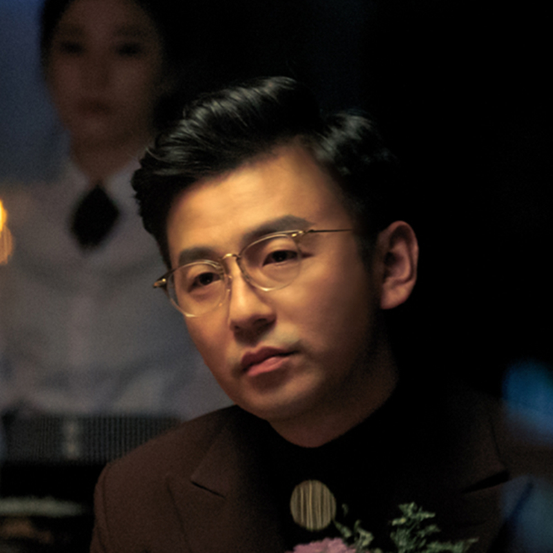 超时空同居雷佳音同款眼镜框 防蓝光平光镜金丝边 文艺手工近视