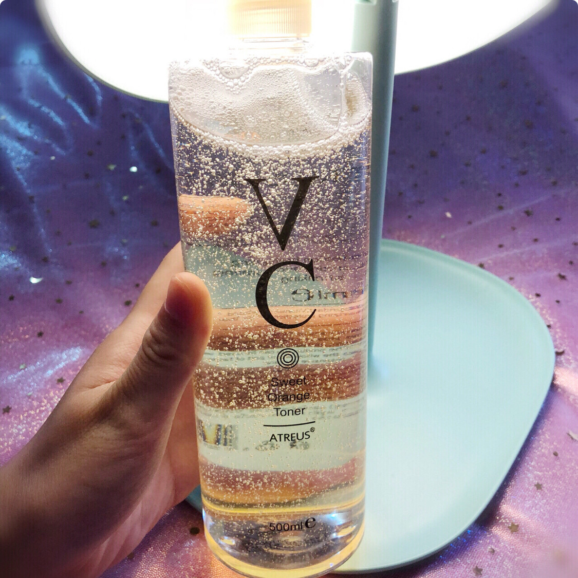 泰国vc水 atreus爽肤水500ml维c保湿水控油亮白优惠券