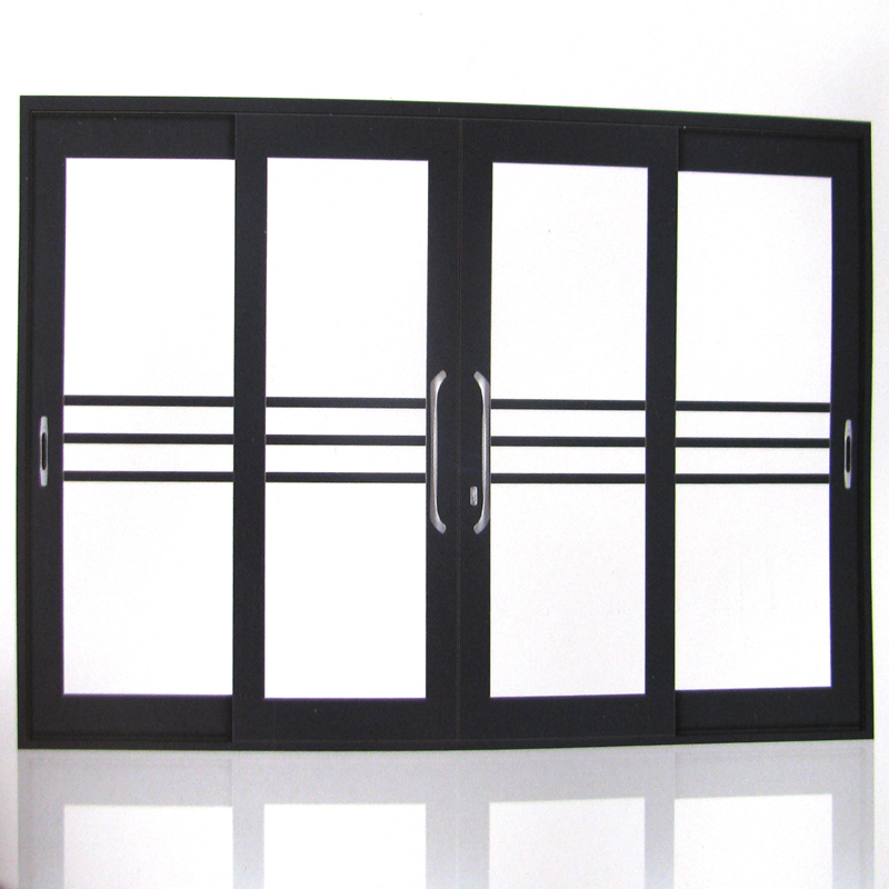 高端铝合金推拉窗 趟窗肇庆铝合金门窗封阳台 隔音隔热窗