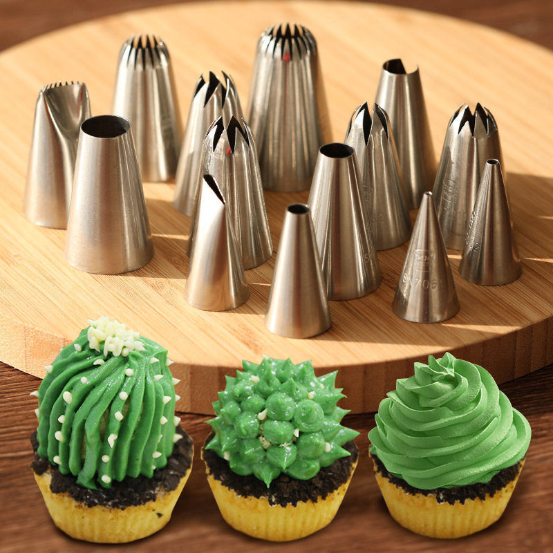 曲奇裱花嘴_三能裱花嘴sn7028 7142 奶油蛋糕曲奇泡芙裱花袋嘴 马卡龙