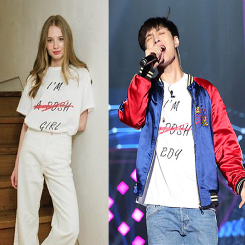 高品质纯棉exo同款衣服张艺兴圆领短袖t恤极限挑战演唱会男女通用